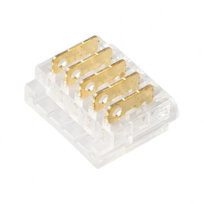 StrongLumio złączka  do taśmy RGBW LED 12 mm – kabel pięciożyłowy