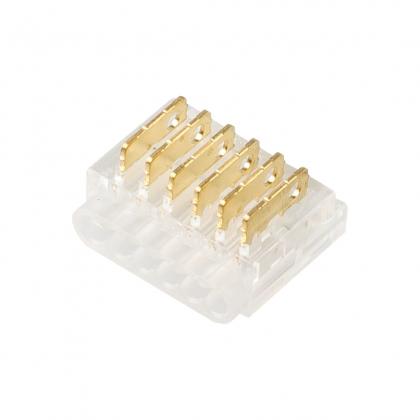 StrongLumio złączka do taśmy RGBCCT LED 12 mm – kabel sześciożyłowy