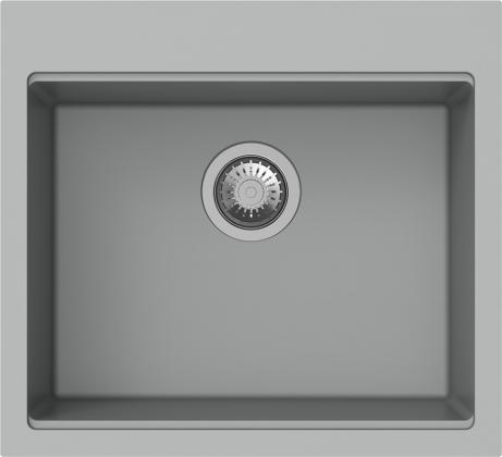 StrongSinks S3 Zlewozmywak granitowyIpel 560x510mm bez ociekacza szary