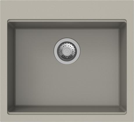 StrongSinks S3 Zlewozmywak granitowyIpel 560x510mm bez ociekacza  szary