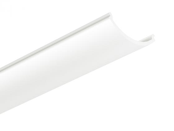 StrongLumio listwa maskująca do LED profili Angular wciskana, 2030mm mleczna