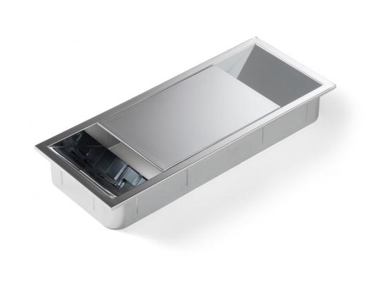 Strong průchodka plastová 152x62x18 hliník