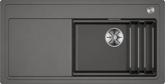 BLANCO 528095 Dřez Etagon XL 6 S InFino s ovládáním PushControl šedá vulkán