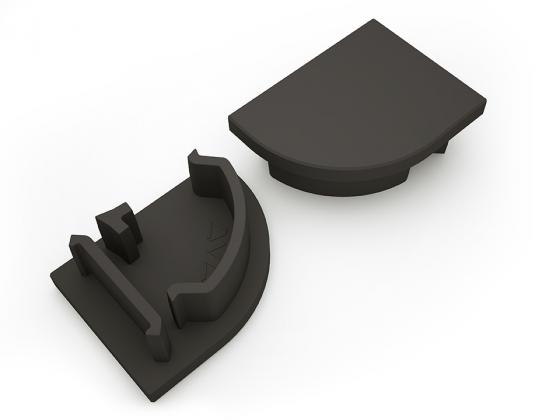 StrongLumio koncovky k profilu Maglyte-10 Angular černá (pár)