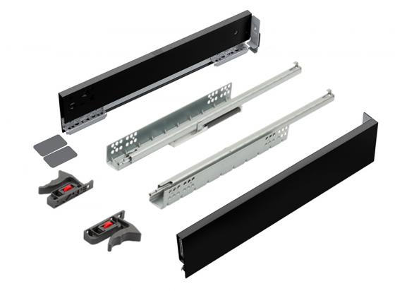 K-StrongMax Uni 18 szuflada H89/450mm, czarna