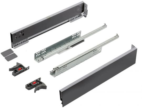 K-StrongMax Uni 16 szuflada H89/550mm, szara