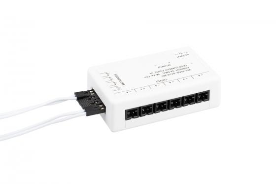 StrongLumio wyłącznik drzwiowy dla maksymalnie 4 magnetycznych czujników, 12/24V