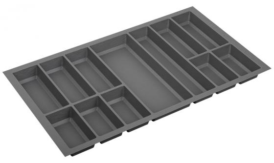 Wkład na sztućce Classico Split
822×474 mm antracyt
