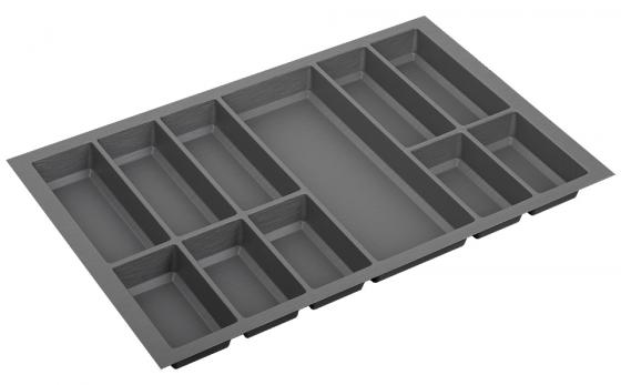 Wkład na sztućce Classico Split
722×474 mm antracyt