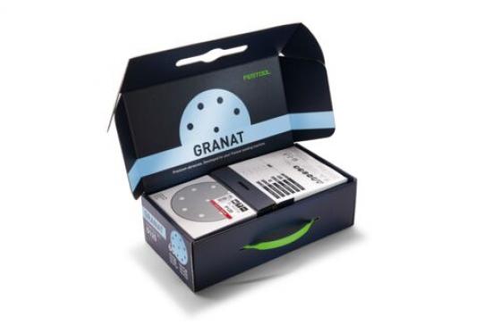 FESTOOL 578668 Materiał ścierny Granat D125 Zestaw