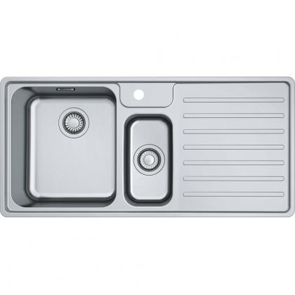 FRANKE Zlewozmywak BCX 251/2  stal nierdzewna