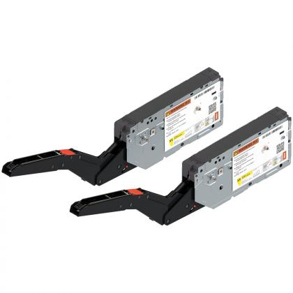 BLUM 22K2510T Aventos HK Top podnośnik średni, Tip-on, eurowkręt,czarny  Eclipse