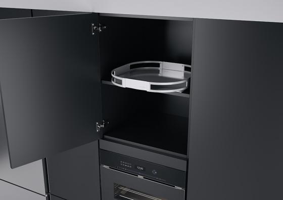 KES 281690 półka obrotowa TurnMotion III, śnieżnobiała