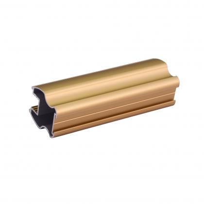 SEVROLL 06822 Gemini listwa uchwytowa 10 mm 2,7 m, złoty/mosiądz