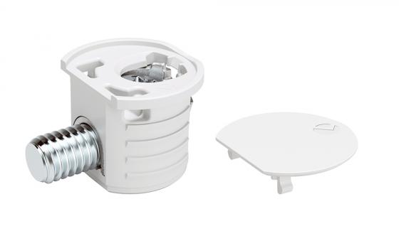 IF KORE 15 – okucie łączące, M6 × 8 mm, zaślepka biała