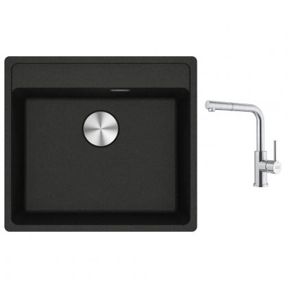 FRANKE Zestaw G298O MRG 610-52 RTL onyx + FC 6986