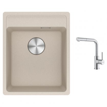 FRANKE Zestaw G295SA MRG 610-37 RTL sahara + FC 6986