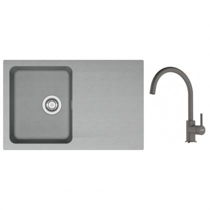 FRANKE Zestaw T119SZ OID 611-78 szary + FC 6018.084
