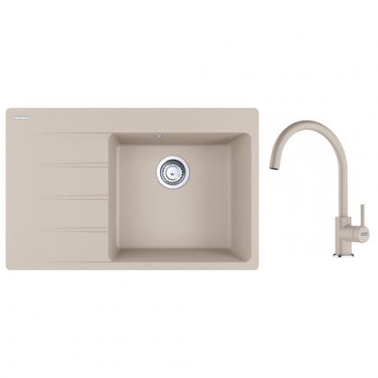 FRANKE Zestaw G271SA CNG 611-78 TL/7 sahara + FC6018