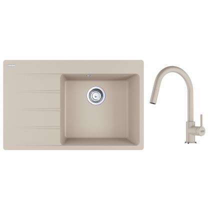 FRANKE Zestaw G291SA CNG 611-78 TL/7 sahara + FC6051