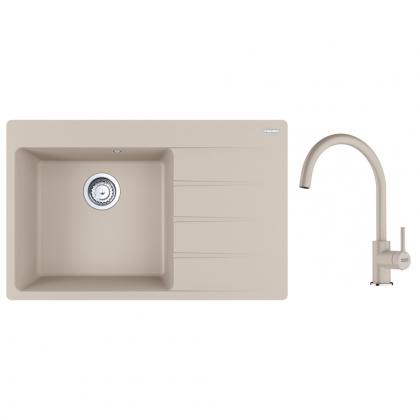 FRANKE Zestaw G272SA CNG 611-78 TL/2 sahara + FC6018