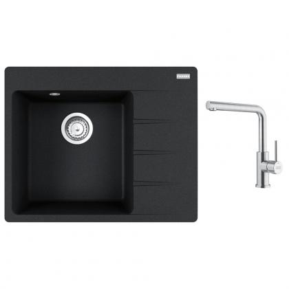 FRANKE Zestaw G282O CNG 611-62 TL/2 onyks + FC 6985