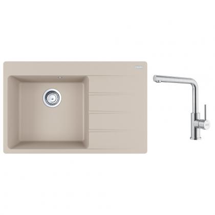 FRANKE Zestaw G288SA CNG 611-78 TL/2 sahara + FC6985