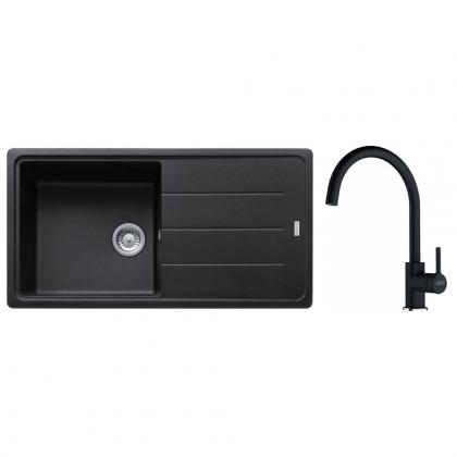 FRANKE Zestaw G280O BFG 611 onyx + FC 6018.071 onyx