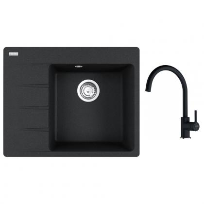 FRANKE Zestaw G269O CNG 611-62 TL/7 onyx + FC 6018.071