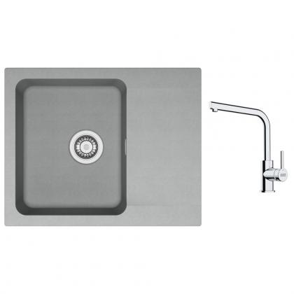 FRANKE Zestaw T110SZ OID 611-62 szary + FS 3230.031