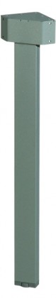MILADESIGN noga narożna Mobi-Q MQ7601-N srebrny MILADESIGN noga narożna Mobi-Q MQ7601-N srebrny