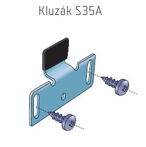 S-S35A górny wózek okucia przesuwne