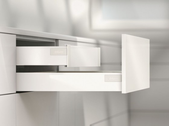 K-BLUM Antaro M 600 mm/65 kg, Blumotion/TOB, szary R9006, inserta