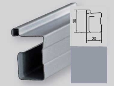 IC-rączka Standard 2,75 m 4 mm arktyczne srebro