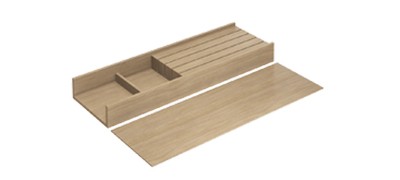HETTICH 9190572 ARCITECH OrgaTray 230, uchwyt na noże, dąb