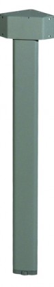 MILADESIGN noga narożna Mobi-Q MQ5501-N, srebrna MILADESIGN noga narożna Mobi-Q MQ5501-N, srebrna