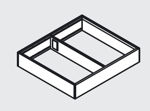 BLUM ZC7S300RHU Ambia Line ramka dąb nebraska