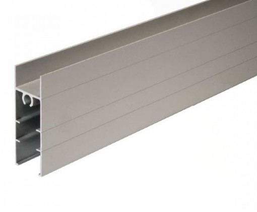 SEVROLL 04453 maskownica dolna Simple/Blue 2m (do płyty 18mm) srebrny SEVROLL 04453 maskownica dolna Simple/Blue 2m (do płyty 18mm) srebrny