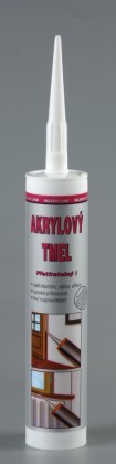 Akrylowy kit 280 ml biały Silverline