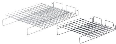 HETTICH 75810 Półka skośna płaska 730 czarna