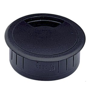 HETTICH 73748 Przepust kablowy 80 czarny
