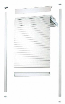 REHAU metallic-line kpl. 25mm 900/1500 alum.