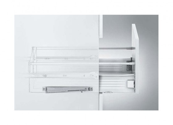 BLUM Z70.0320 Metabox tłumienie zewnętrzne szary