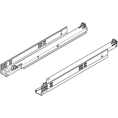BLUM 566H7500C01 Tandem prowadnice pełnego wysuwu Tip-on 750 mm