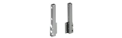 HETTICH 9027832 ATIRA mocowanie ścianki tylnej 176 P, srebrne