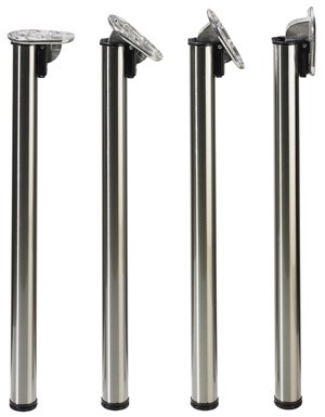 HETTICH 46694 JENGO nogi do stołu 710/50 chrom