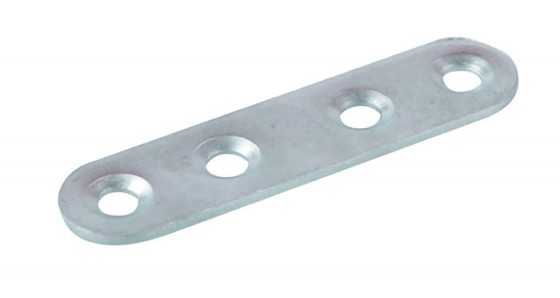 STRONG Płytka łącząca 60x15 mm ocynk biały