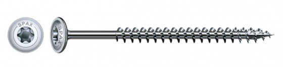 SPAX wkręt 6x80 główka talerzowa TXS,W,4C