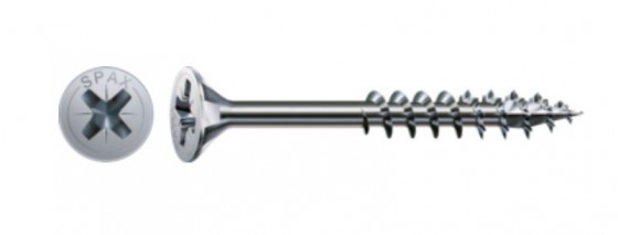SPAX wkręt  4x50/32 główka półkulista  PZ, W, 4C MH, częściowy gwint