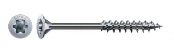 SPAX wkręt  8x380/80 główka półkulista  TXS,W,4C MH, częściowy gwint